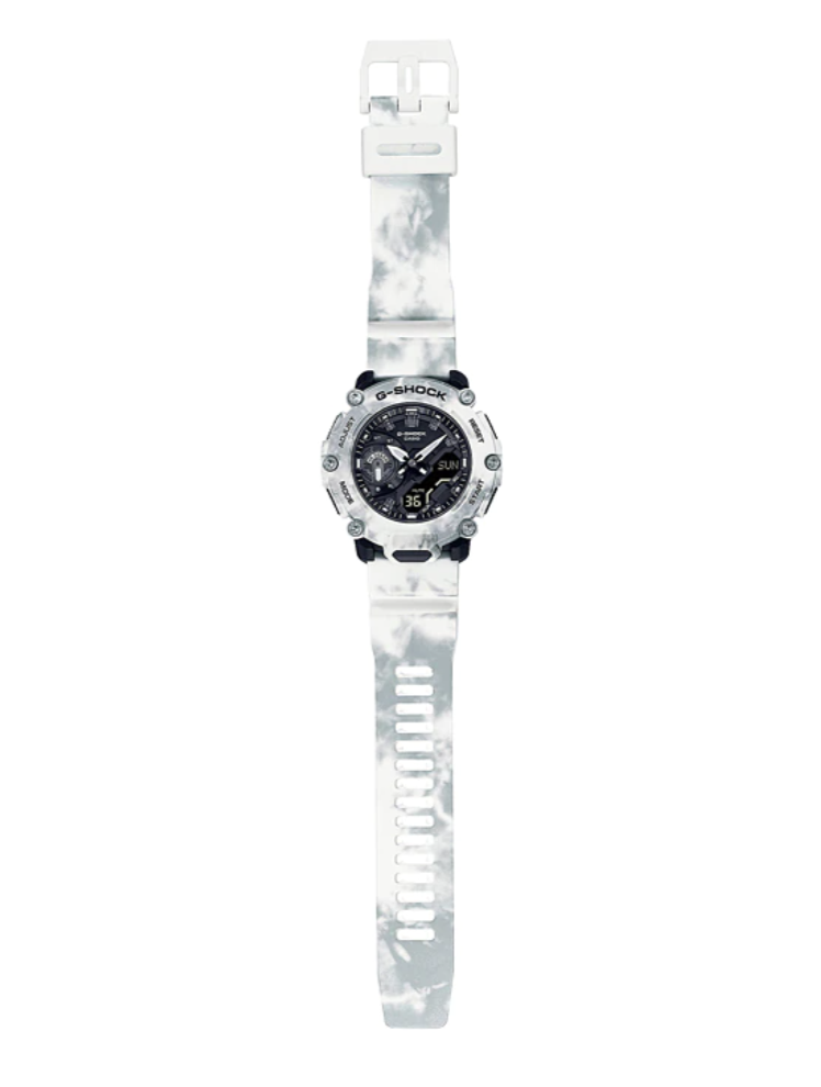 CASIO G-SHOCK GA-2200GC-7ADR SPECIAL COLOUR MODELS WHITE WATCH