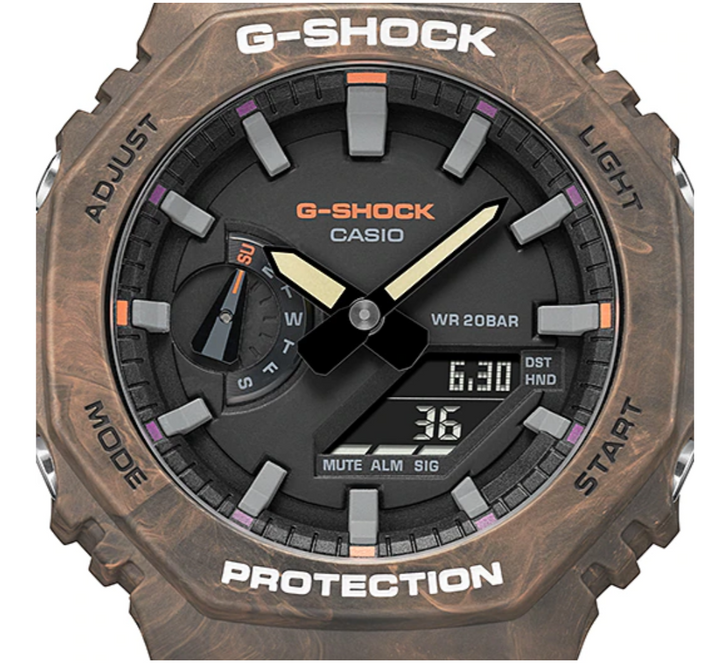 CASIO G-SHOCK GA-2100FR-5ADR SPECIAL COLOUR MODELS BROWN WATCH