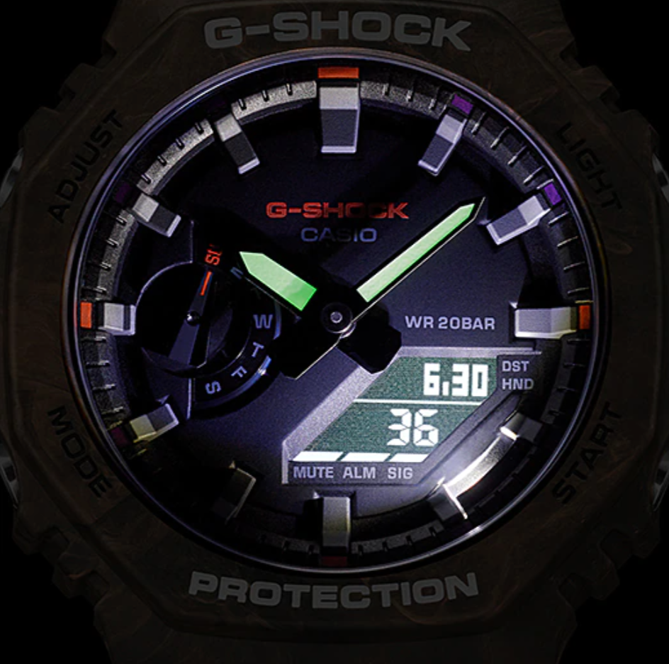 CASIO G-SHOCK GA-2100FR-5ADR SPECIAL COLOUR MODELS BROWN WATCH