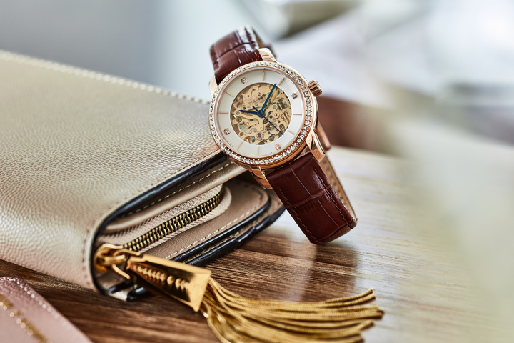 SOLVIL ET TITUS EXQUISITE W06-03232-002 3 HANDS AUTOMATIC WOMEN WATCH