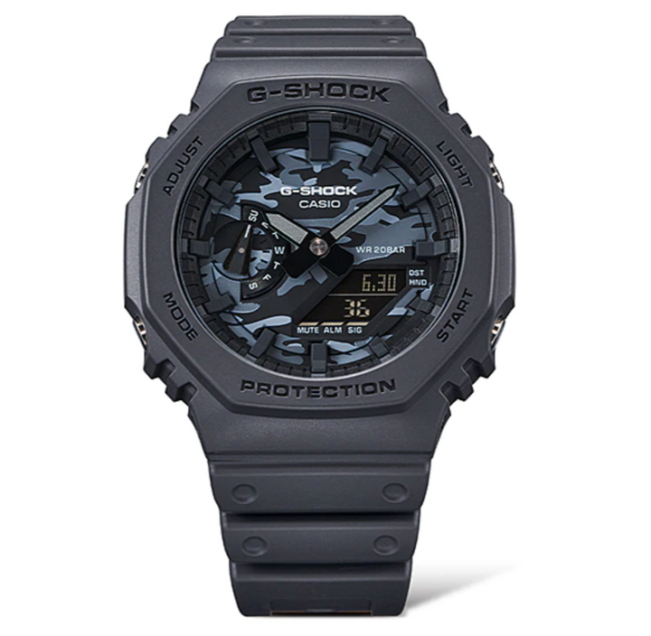 CASIO G-SHOCK GA-2100CA-8ADR SPECIAL COLOUR MODELS BLACK WATCH