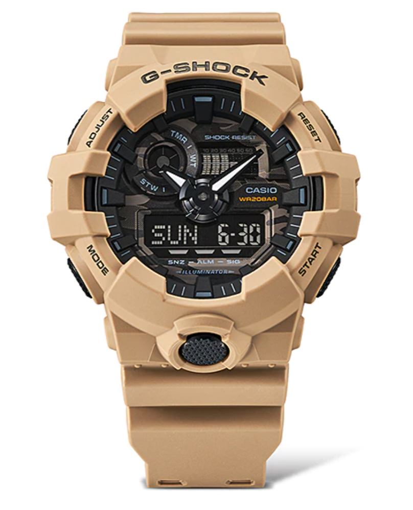 CASIO G-SHOCK GA-700CA-5ADR SPECIAL COLOUR MODELS BROWN WATCH