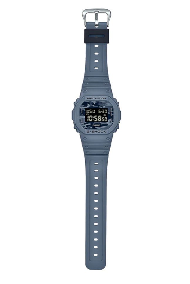 CASIO G-SHOCK DW-5600CA-2DR SPECIAL COLOUR MODELS BLUE WATCH