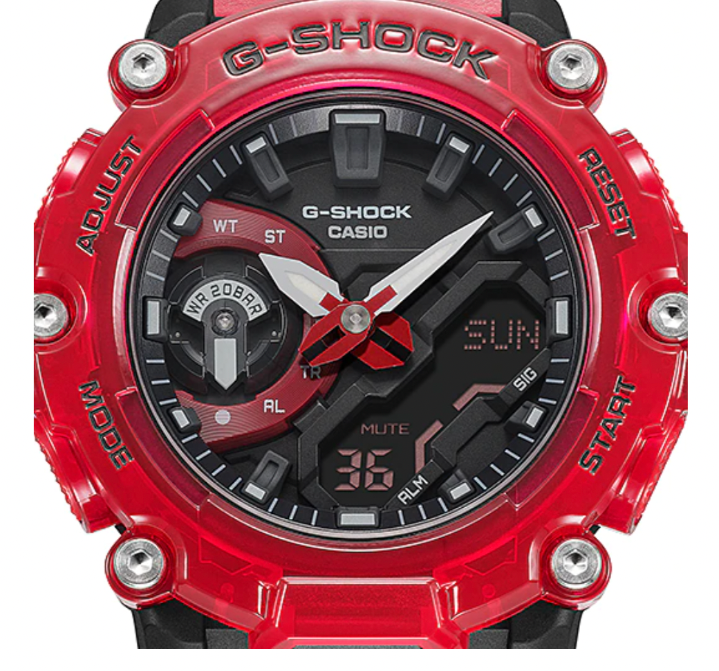 G shock top red color