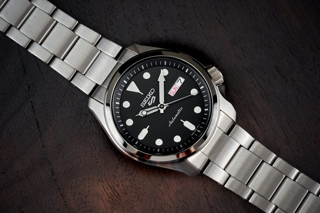 SEIKO 5 SPORTS SRPE55K1 AUTOMATIC 3 HANDS DATE MEN WATCH