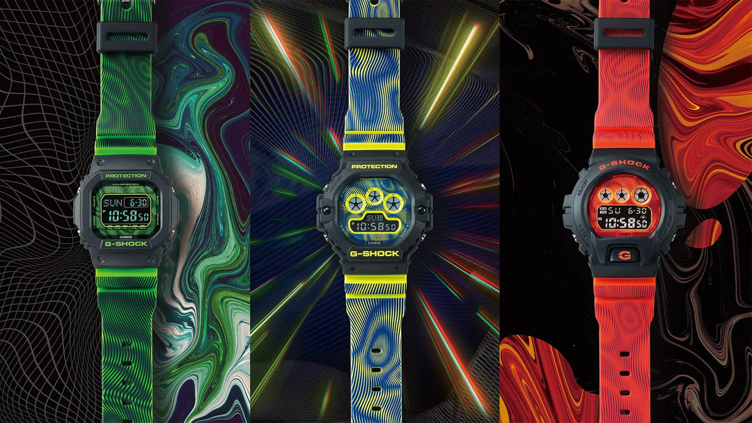 Casio 2025 orange watch