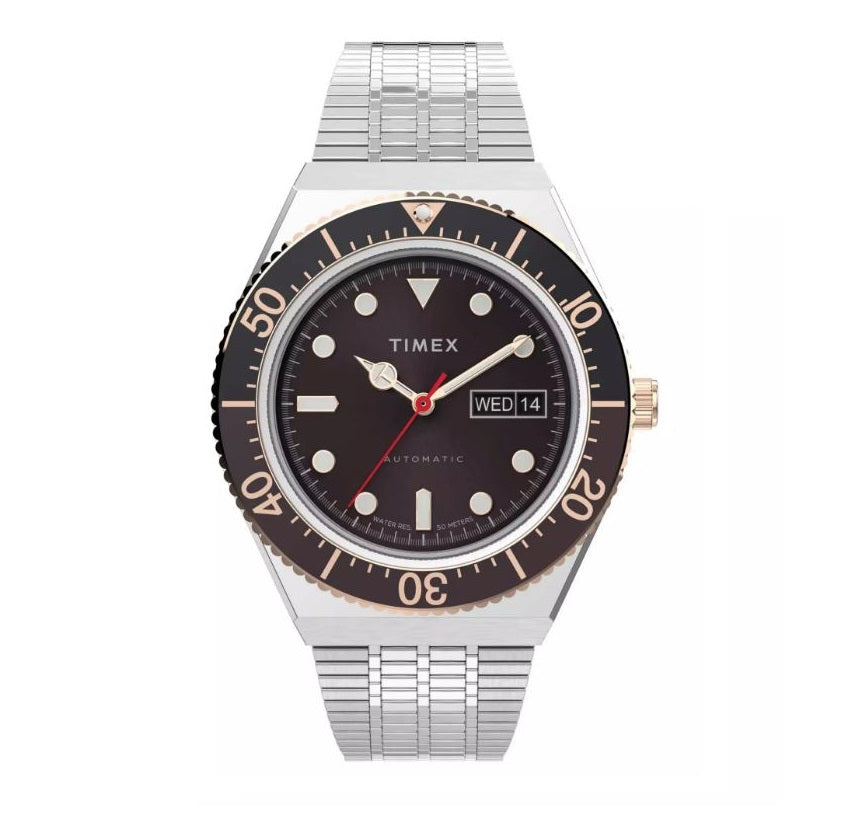 TIMEX M79 AUTOMATIC BROWN MEN WATCH