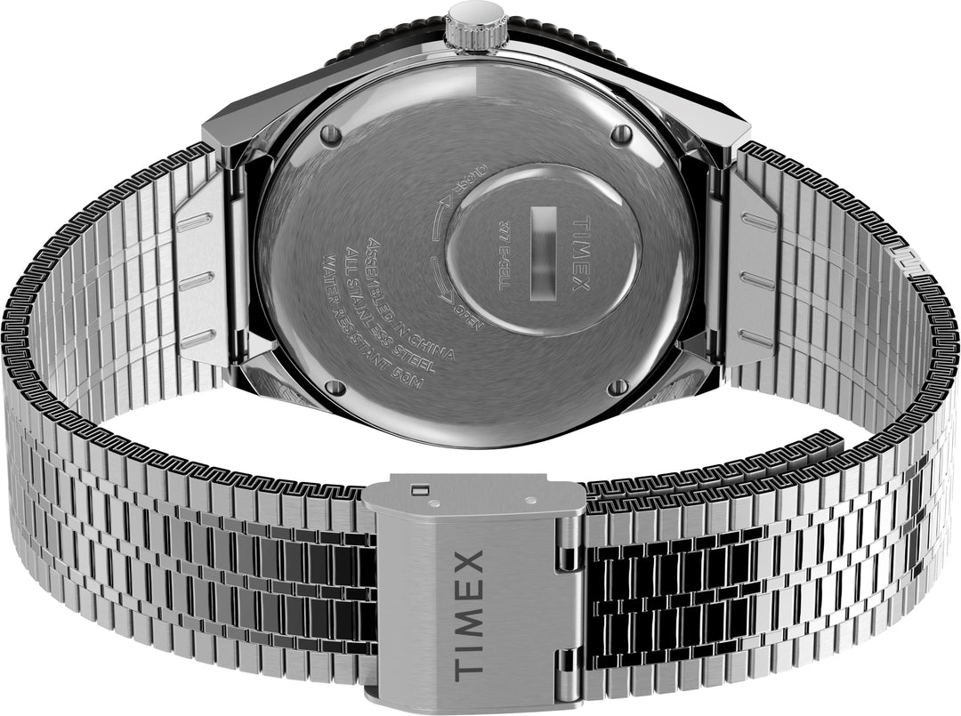 Q TIMEX REISSUE QUARTZ 3 HANDS DATE MEN WATCH