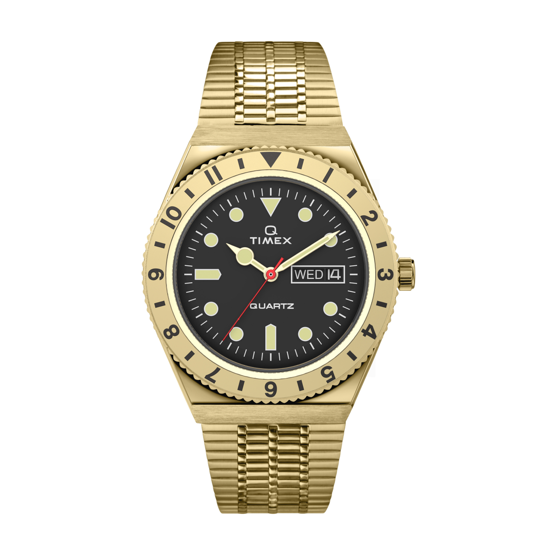 Q TIMEX REISSUE TW2V18800 QUARTZ 3 HANDS DATE MEN WATCH