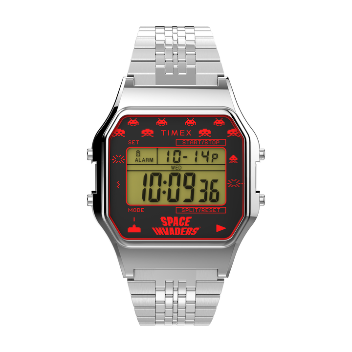 TIMEX TW2V30000 80 SPACE INVADERS DIGITAL UNISEX WATCH