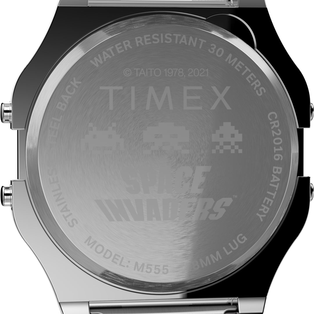 TIMEX TW2V30000 80 SPACE INVADERS DIGITAL UNISEX WATCH
