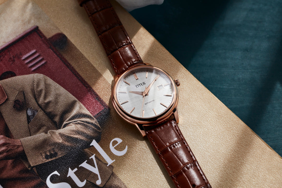 SOLVIL ET TITUS THE DAWN W06-03247-002 3 HANDS DATE MECHANICAL MEN WATCH