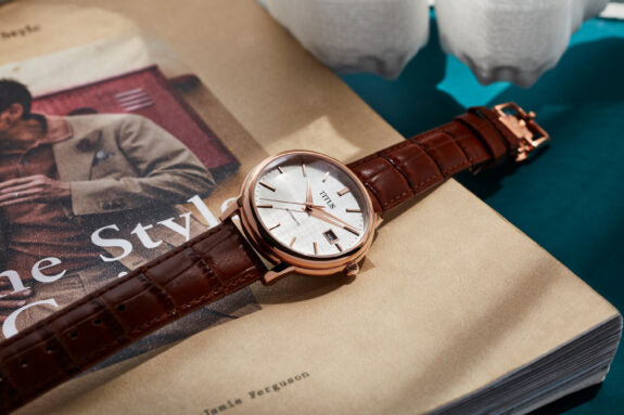SOLVIL ET TITUS THE DAWN W06-03247-002 3 HANDS DATE MECHANICAL MEN WATCH