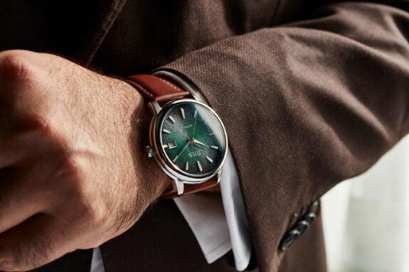 SOLVIL ET TITUS THE DAWN W06-03247-007 3 HANDS DATE MECHANICAL MEN