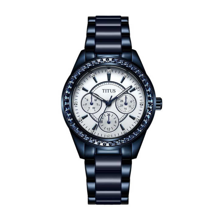 SOLVIL ET TITUS PERSE W06-02108-008 MULTI-FUNCTION QUARTZ WOMEN WATCH