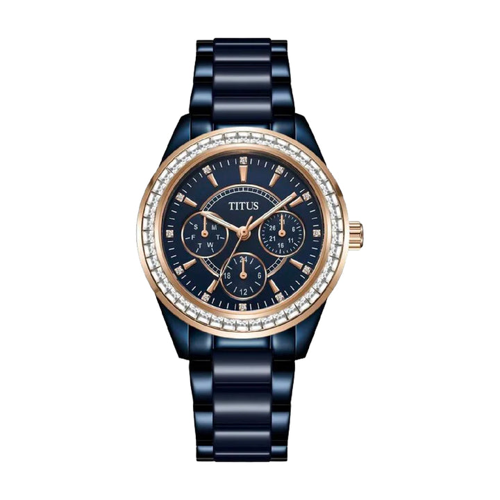 SOLVIL ET TITUS PERSE W06-02108-012 MULTI-FUNCTION QUARTZ WOMEN WATCH
