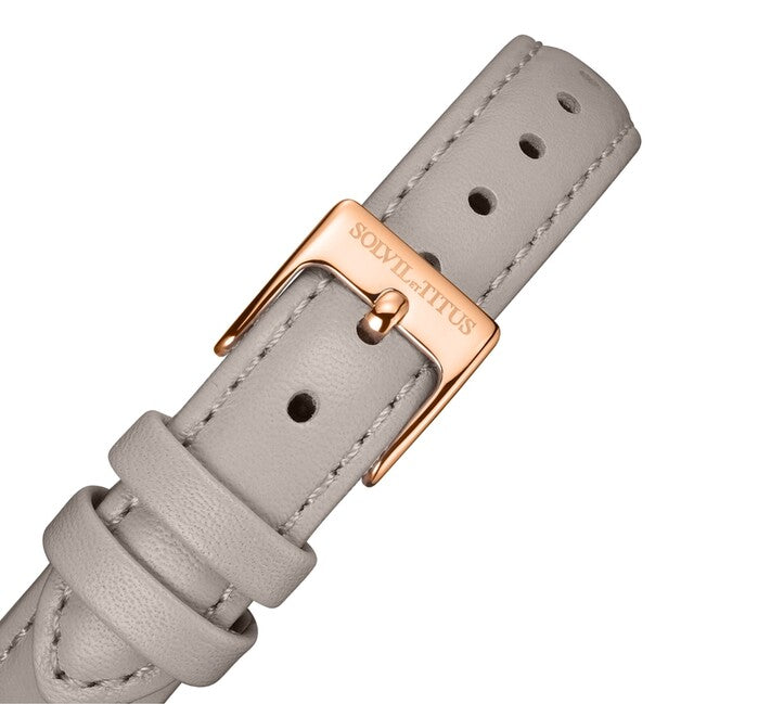 SOLVIL ET TITUS BARISTA W06-02825-006 3 HANDS DATE QUARTZ WOMEN WATCH