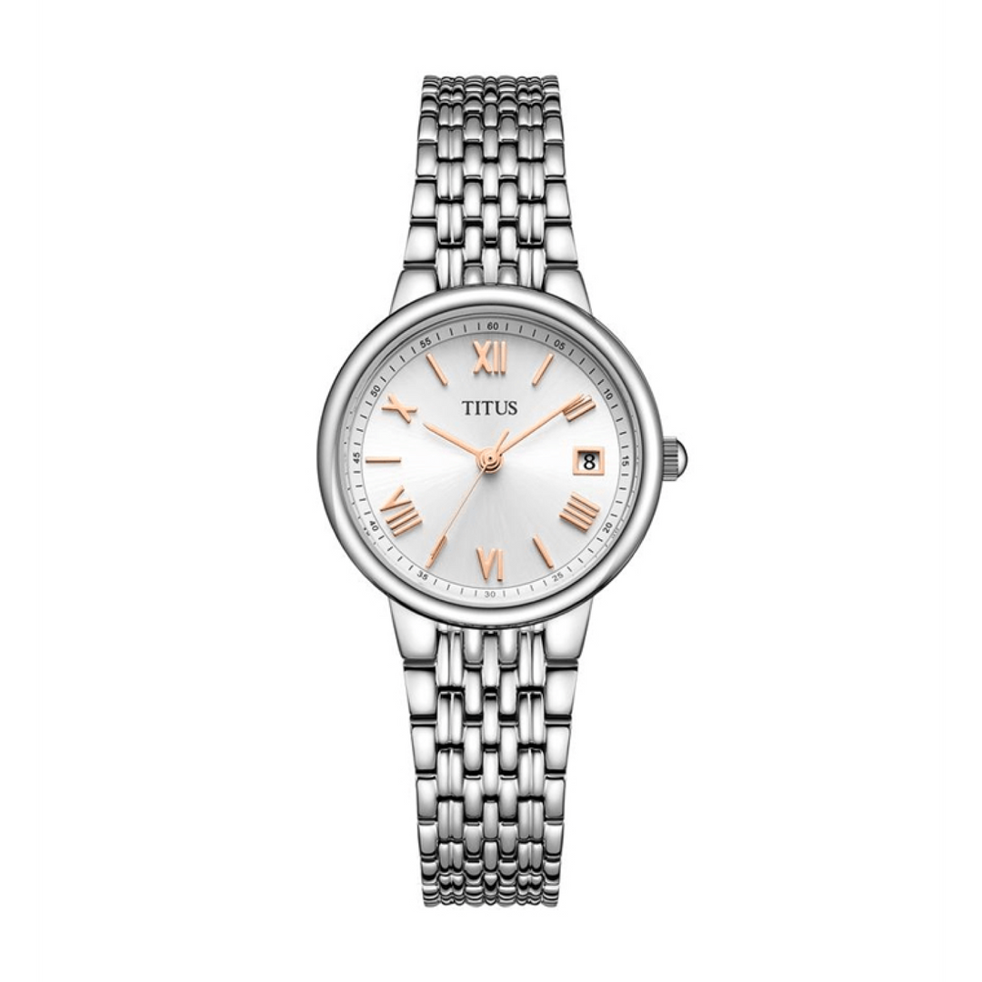 SOLVIL ET TITUS FAIR LADY W06-03025-004 3 HANDS DATE QUARTZ WOMEN WATCH