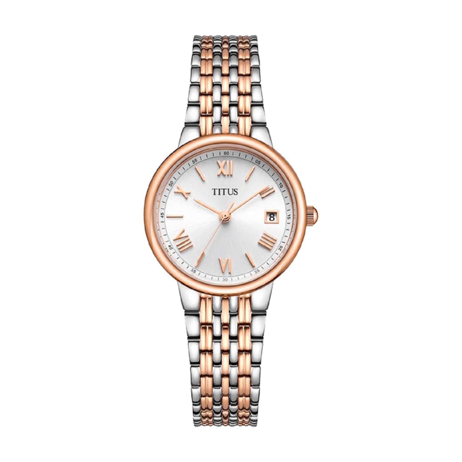 SOLVIL ET TITUS FAIR LADY W06 03025 007 3 HANDS DATE QUARTZ WOMEN