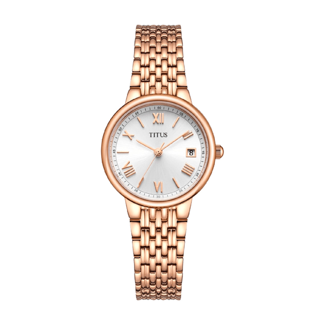 SOLVIL ET TITUS FAIR LADY W06-03025-008 3 HANDS DATE QUARTZ WOMEN WATCH