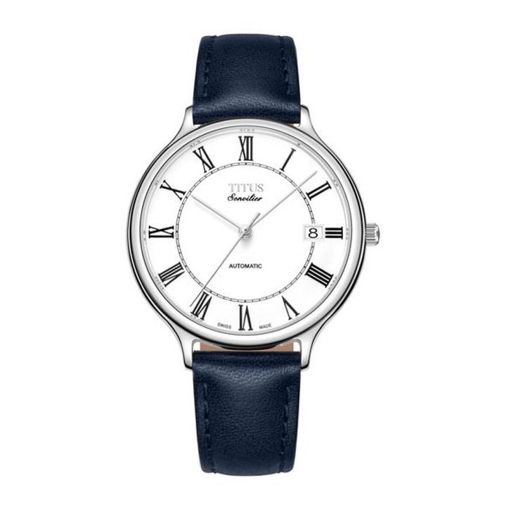 SOLVIL ET TITUS SONVILIER W06-03060-001 3 HANDS DATE AUTOMATIC WOMEN WATCH