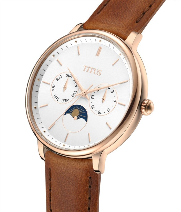 SOLVIL ET TITUS FASHIONISTA W06-03071-009 MULTI-FUNCTION QUARTZ WOMEN WATCH