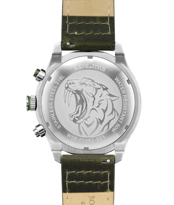 SOLVIL ET TITUS SABER W06-03082-023 CHRONOGRAPH QUARTZ MEN WATCH