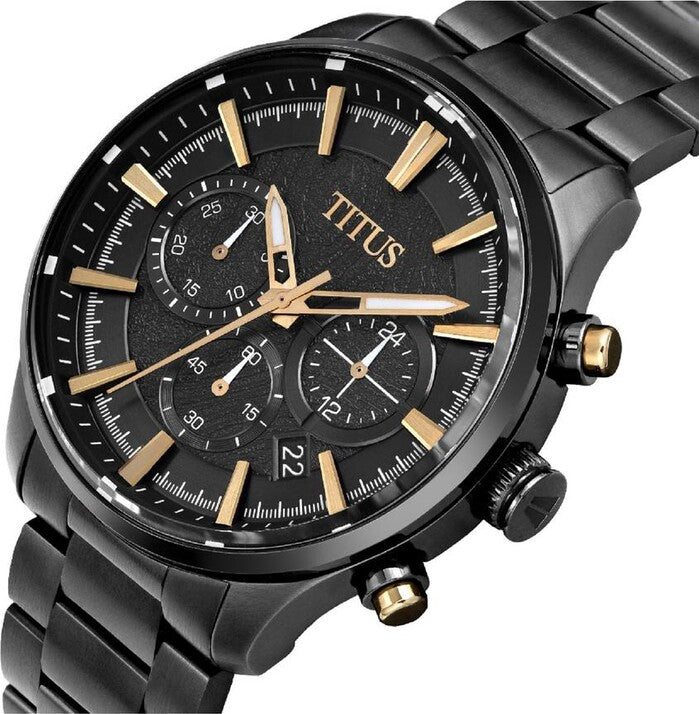 SOLVIL ET TITUS SABER W06-03287-005 CHRONOGRAPH QUARTZ MEN WATCH