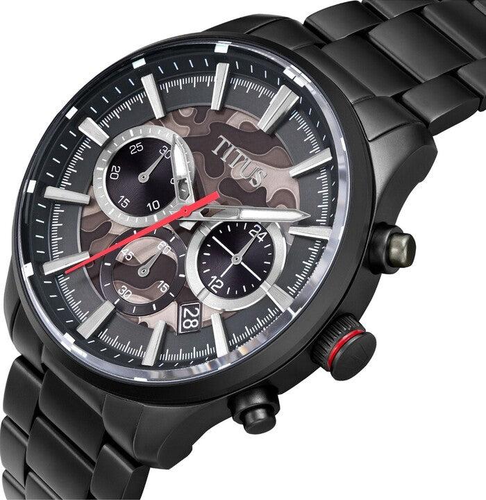 SOLVIL ET TITUS SABER W06-03287-007 CHRONOGRAPH QUARTZ MEN WATCH