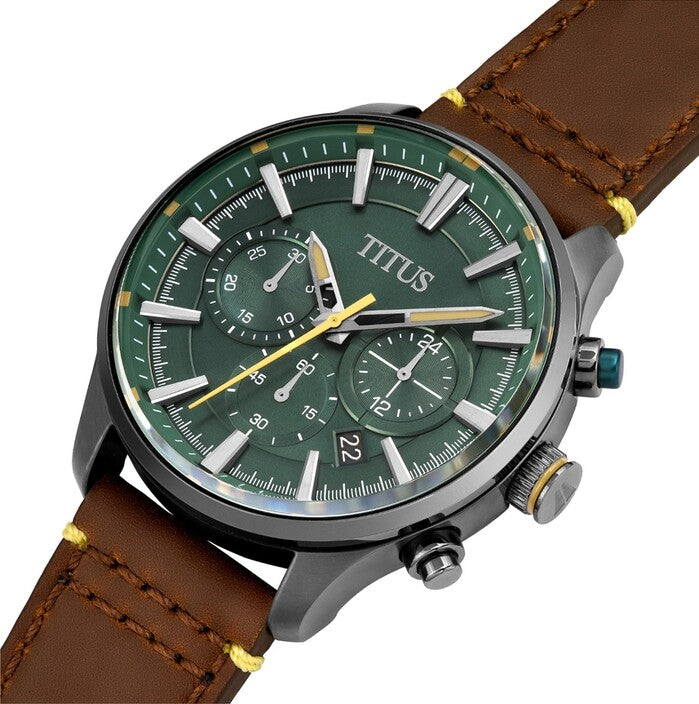 SOLVIL ET TITUS SABER W06-03287-011 CHRONOGRAPH QUARTZ MEN WATCH