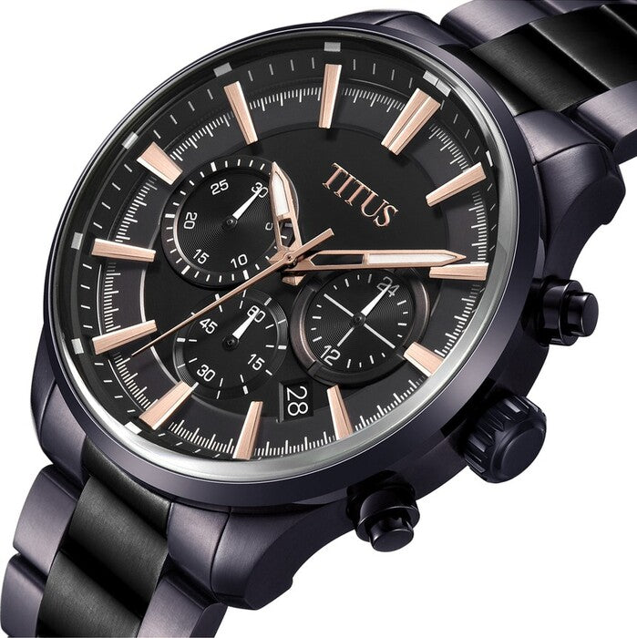 SOLVIL ET TITUS SABER W06-03082-043 CHRONOGRAPH QUARTZ MEN WATCH