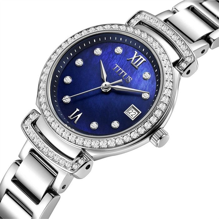 Girls watch on sale blue colour