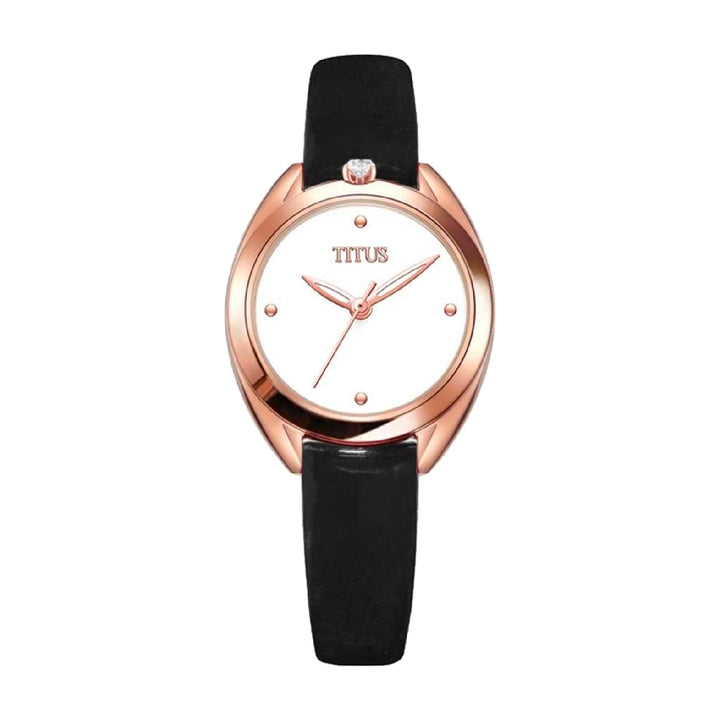 SOLVIL ET TITUS RING & KNOT W06-03158-002 3 HANDS QUARTZ WOMEN WATCH