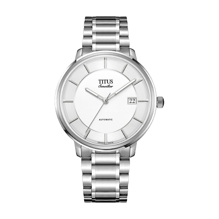 SOLVIL ET TITUS SONVILIER W06-03180-002 3 HANDS DATE AUTOMATIC MEN WATCH