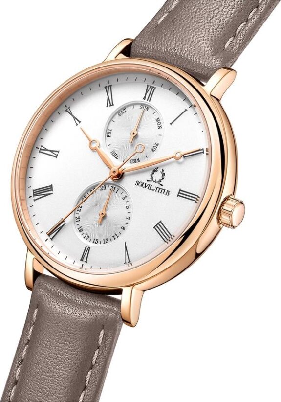 SOLVIL ET TITUS CLASSICIST W06-03199-008 MULTI-FUNCTION QUARTZ WOMEN WATCH