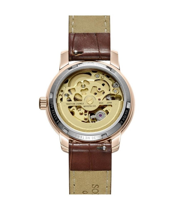 SOLVIL ET TITUS EXQUISITE W06-03232-002 3 HANDS AUTOMATIC WOMEN WATCH