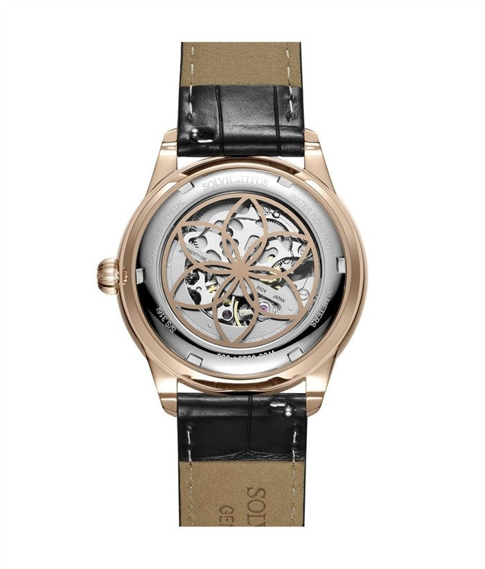 SOLVIL ET TITUS CLASSIC W06-03234-003 3 HANDS AUTOMATIC MEN WATCH