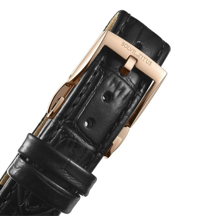 SOLVIL ET TITUS CLASSIC W06-03235-003 3 HANDS AUTOMATIC WOMEN WATCH