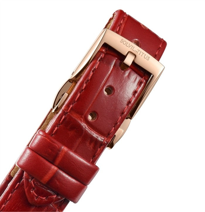 SOLVIL ET TITUS CLASSIC W06-03235-005 3 HANDS AUTOMATIC WOMEN WATCH