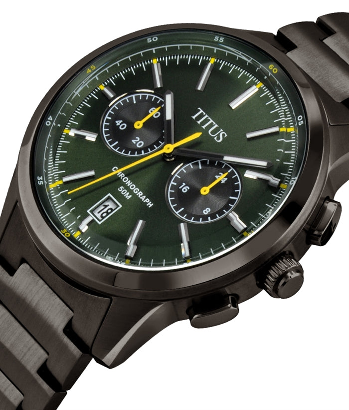 SOLVIL ET TITUS BRAVO W06-03236-011 CHRONOGRAPH QUARTZ MEN WATCH