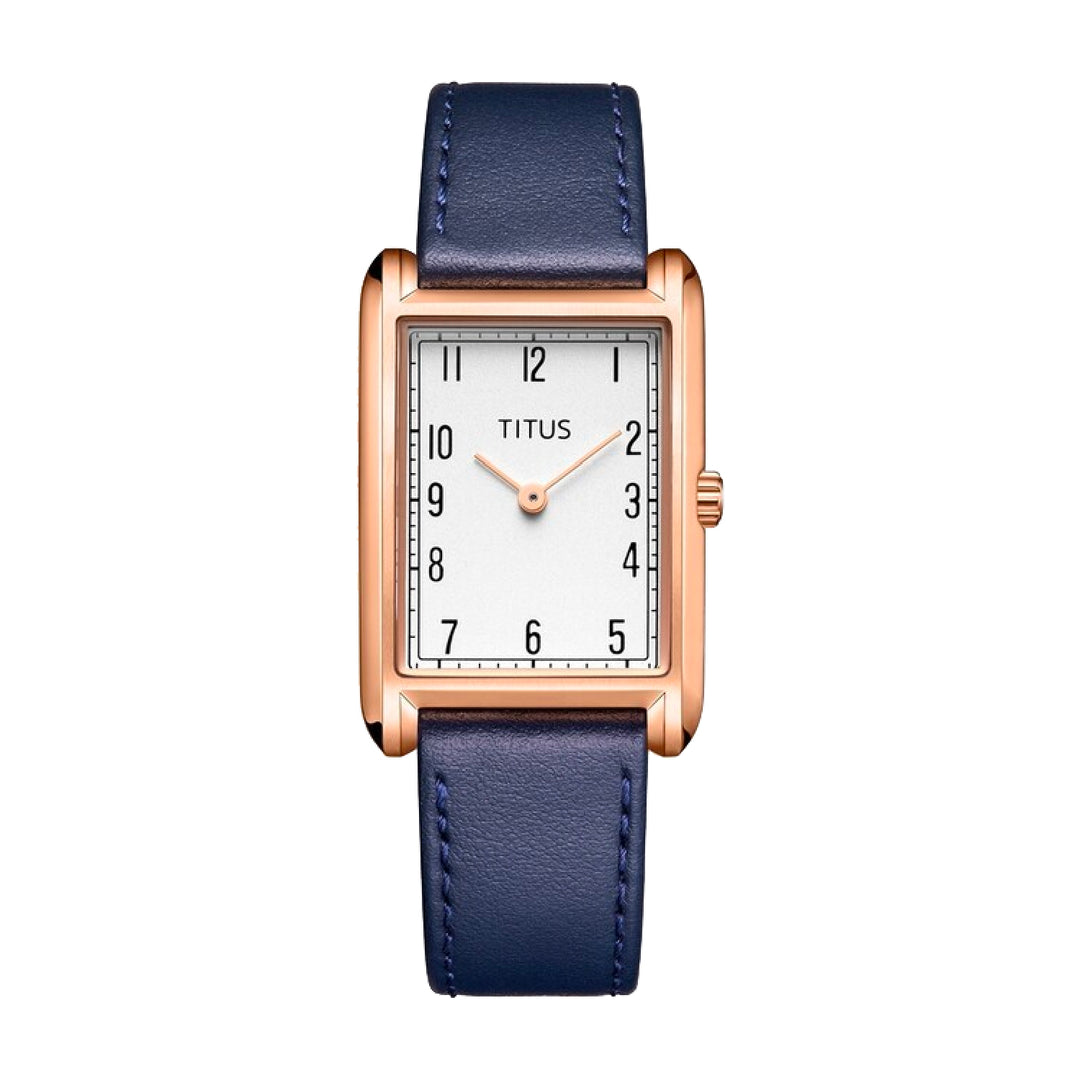 SOLVIL ET TITUS CLASSICIST W06-03244-002 2 HANDS QUARTZ LEATHER WOMEN WATCH