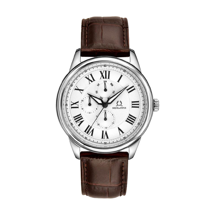 SOLVIL ET TITUS CLASSICIST W06-03246-001 MULTI-FUNCTION QUARTZ MEN WATCH
