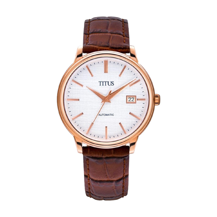 SOLVIL ET TITUS THE DAWN W06-03247-002 3 HANDS DATE MECHANICAL MEN WATCH