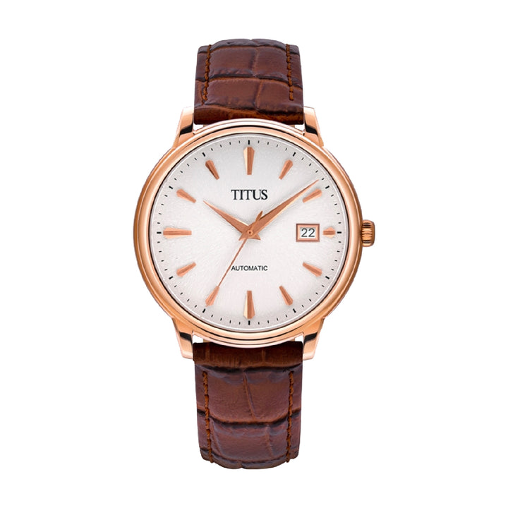 SOLVIL ET TITUS THE DAWN W06-03247-008 3 HANDS DATE MECHANICAL MEN WATCH