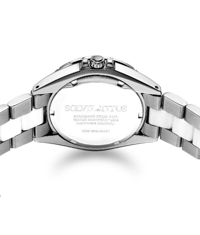 SOLVIL ET TITUS PERSE W06-03248-001 MULTI-FUNCTION QUARTZ WOMEN WATCH