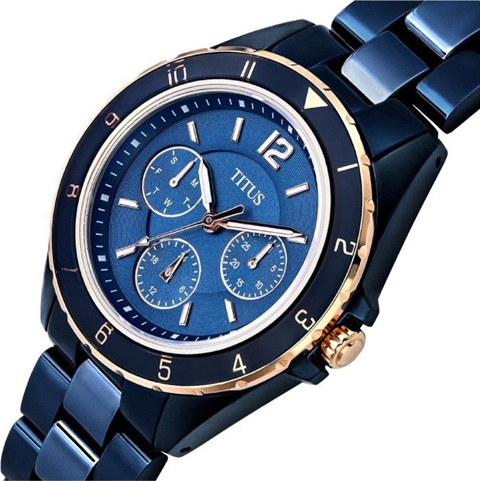 SOLVIL ET TITUS PERSE W06-03248-004 MULTI-FUNCTION QUARTZ WOMEN WATCH