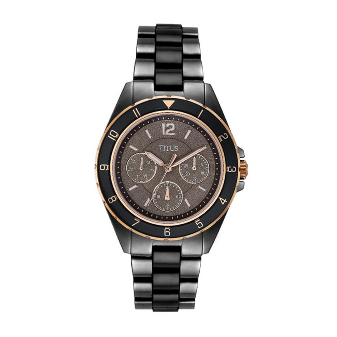 SOLVIL ET TITUS PERSE W06-03248-005 MULTI-FUNCTION QUARTZ WOMEN WATCH