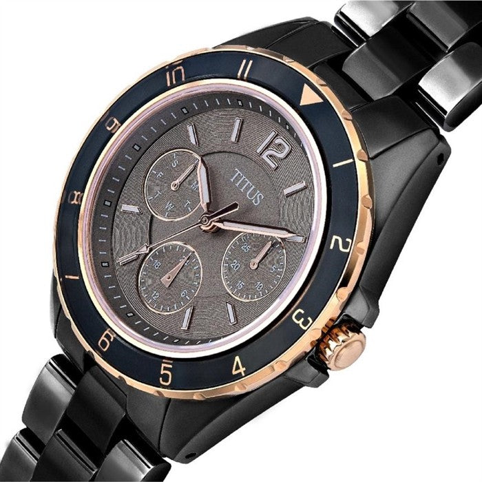 SOLVIL ET TITUS PERSE W06-03248-005 MULTI-FUNCTION QUARTZ WOMEN WATCH