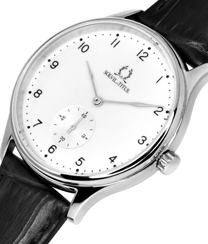 SOLVIL ET TITUS CLASSICIST W06-03254-001 SMALL SECONDS QUARTZ MEN WATCH