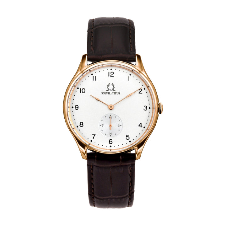 SOLVIL ET TITUS CLASSICIST W06-03254-003 SMALL SECONDS QUARTZ MEN WATCH